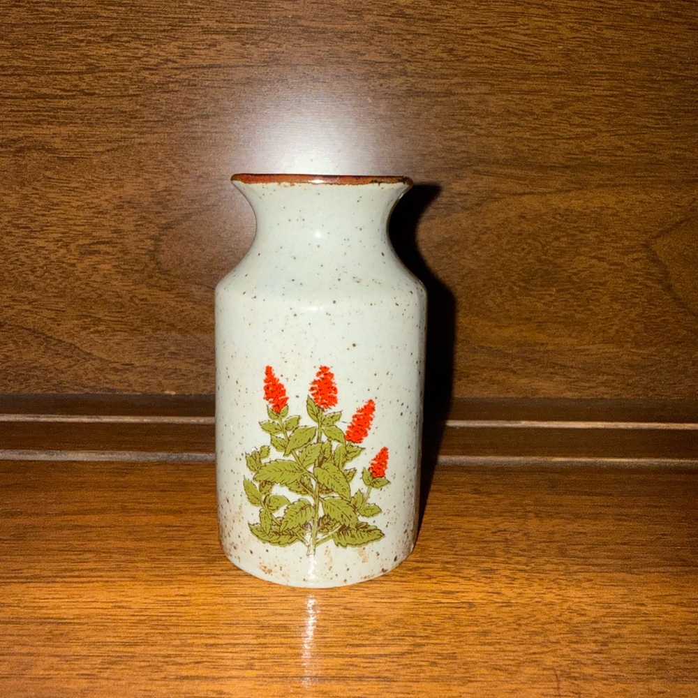 Takahashi Stoneware Flower Vase